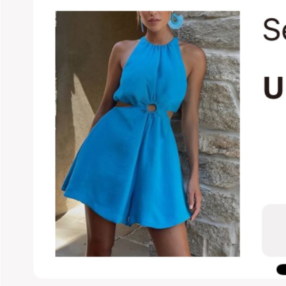 Seabreeze Silk Jumpsuit main image 1